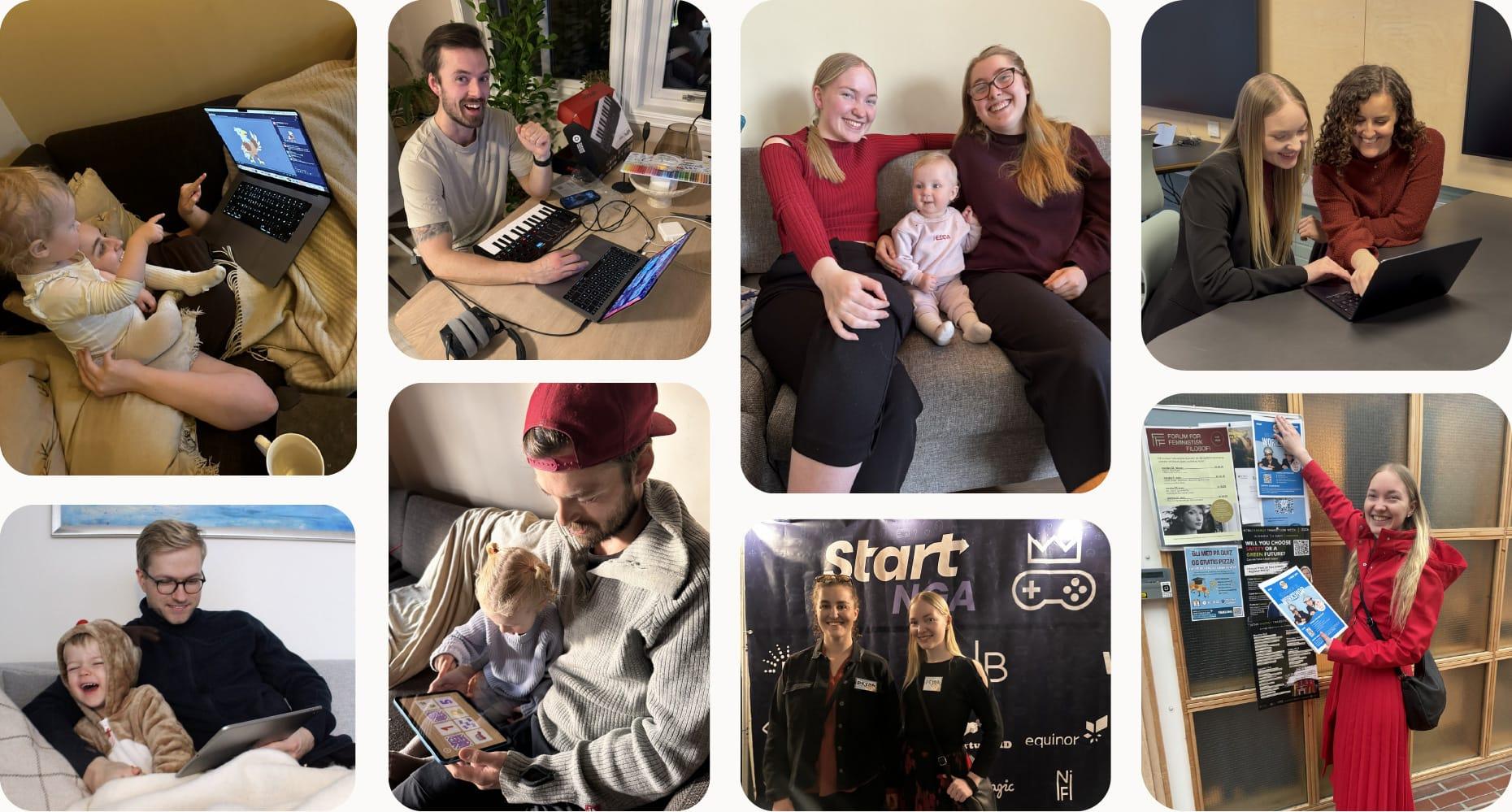 Petra team collage